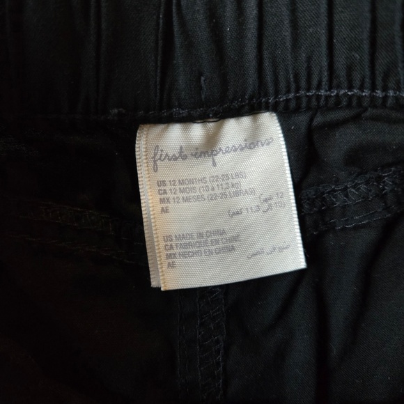 First Impressions & Cat & Jack baby 2-Pack play shorts - Picture 5 of 12